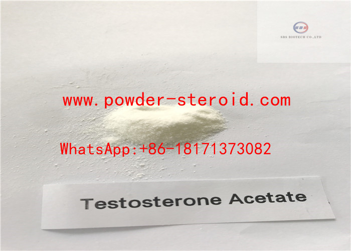Fonte anabólica segura da injeção dos pós esteróides crus puros do acetato da testosterona